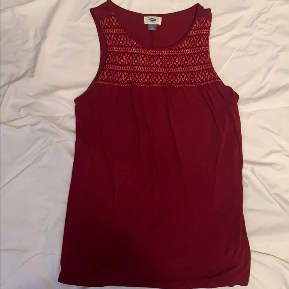 Sleeveless shirt